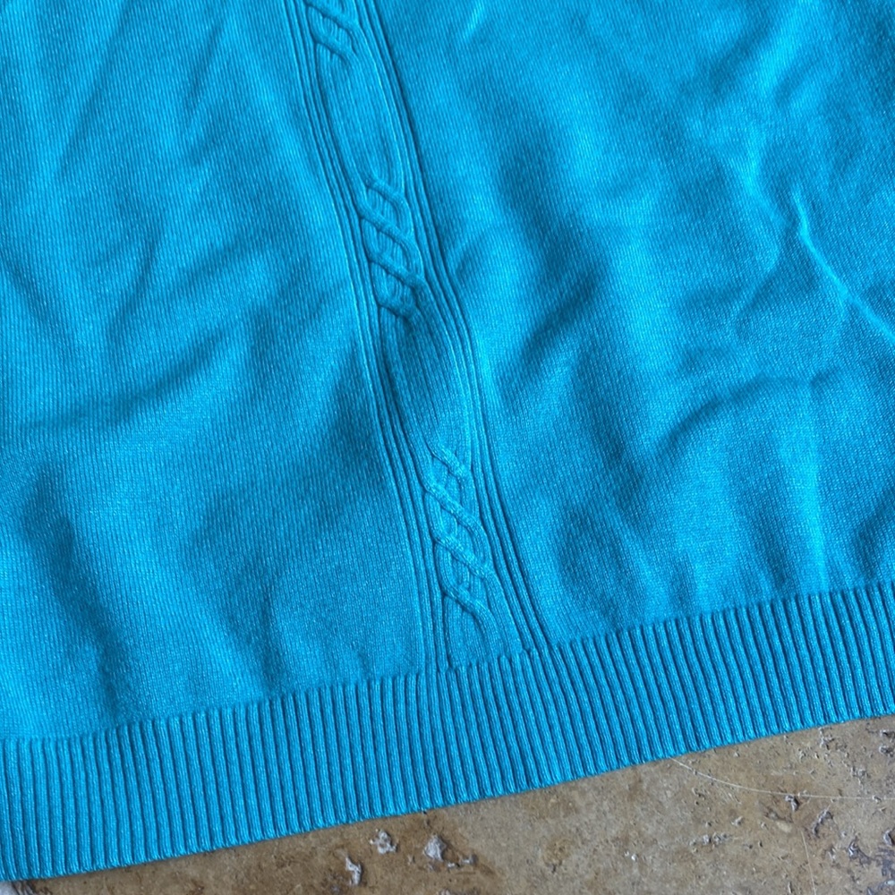 Nonveanx teal sleeveless turtleneck Great condition - Picture 4 of 10